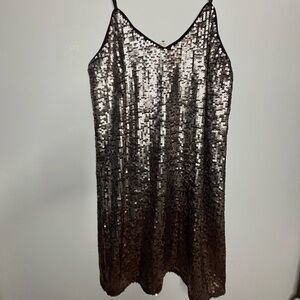 ARIAT NWT Sequin tank NY eve dress small petite fits like a regular small medium